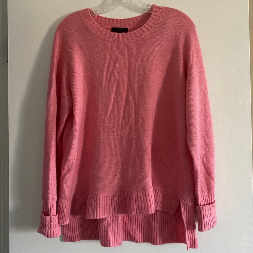 Pink J.Crew Sweater